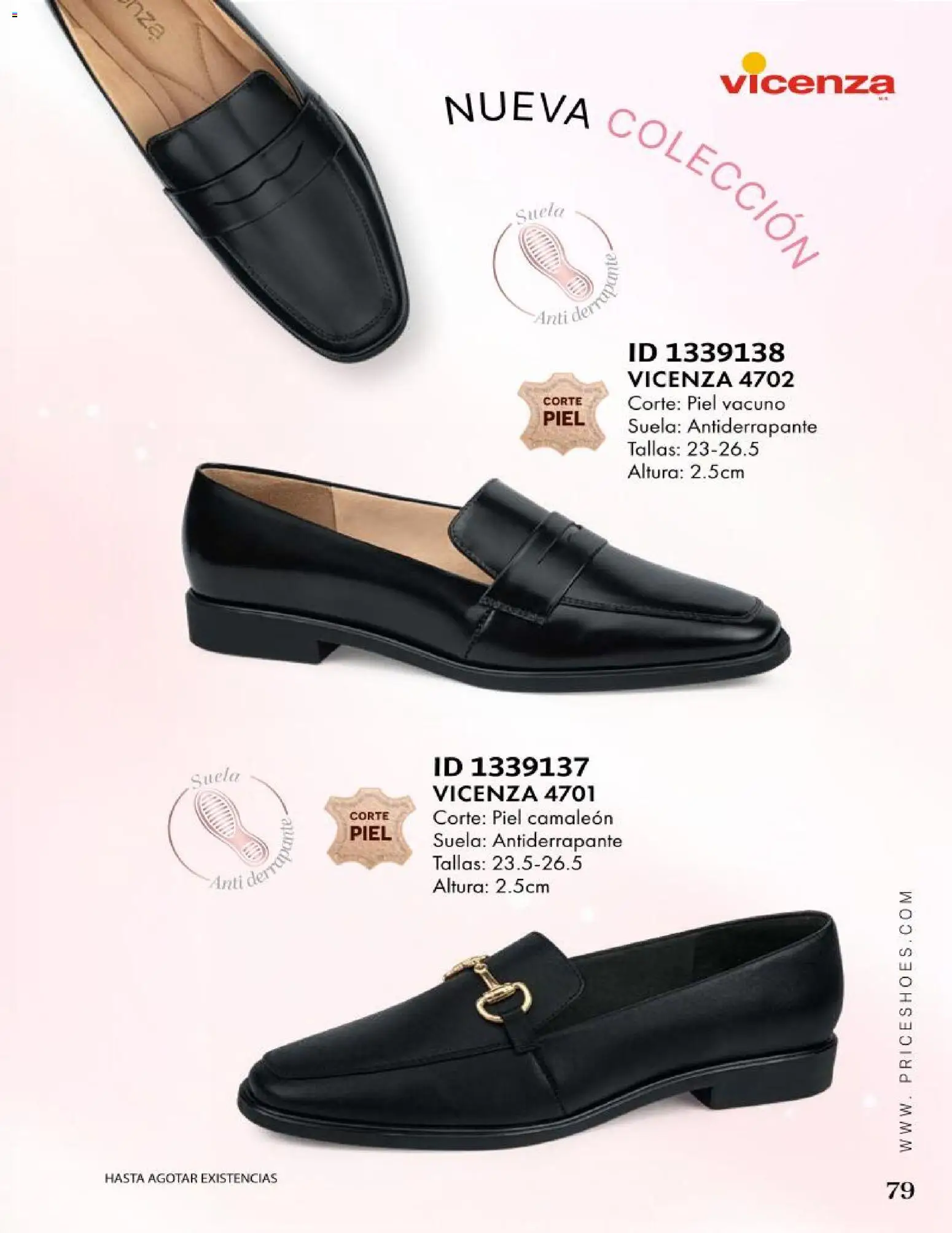 Nuevas ofertas de Price Shoes válidas en toda la República Mexicana desde el 09.05.2026. ¡Encuentra las mejores ofertas en Price Shoes catálogo Especial Vestir! | Página: 79