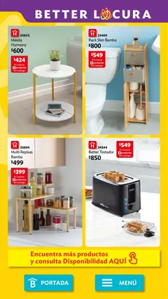 Vista previa de Betterware campaña 10 2026, nuevo folleto de la tienda, válido en México a partir del 28/09/2026 | Página: 113 | Productos: Tostador