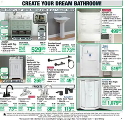 Preview of Menards weekly ads valid from 07/09/2026 | Page: 15 | Products: Shower
