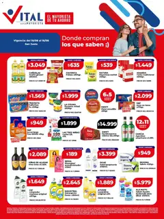 Vista previa del folleto de la tienda Vital válido desde el 10/08/2026 
