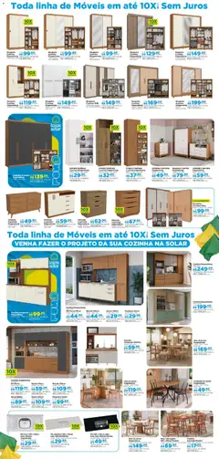Lojas Solar - Ofertas atuais - Pré-Visualização do folheto da loja Lojas Solar, válido de 01.06.2026 | Página: 4 | Produtos: Cômoda, Mesa, Cadeira, Armário