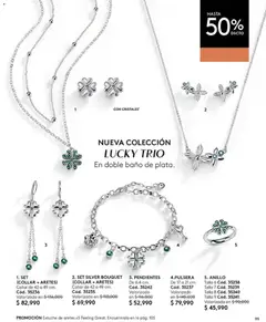 Ésika catálogo C14/2026 -  Vista previa de la revista de la tienda Ésika valido desde el 17/08/2026 | Página: 99 | Productos: Estuche, Anillo, Aretes, Collar