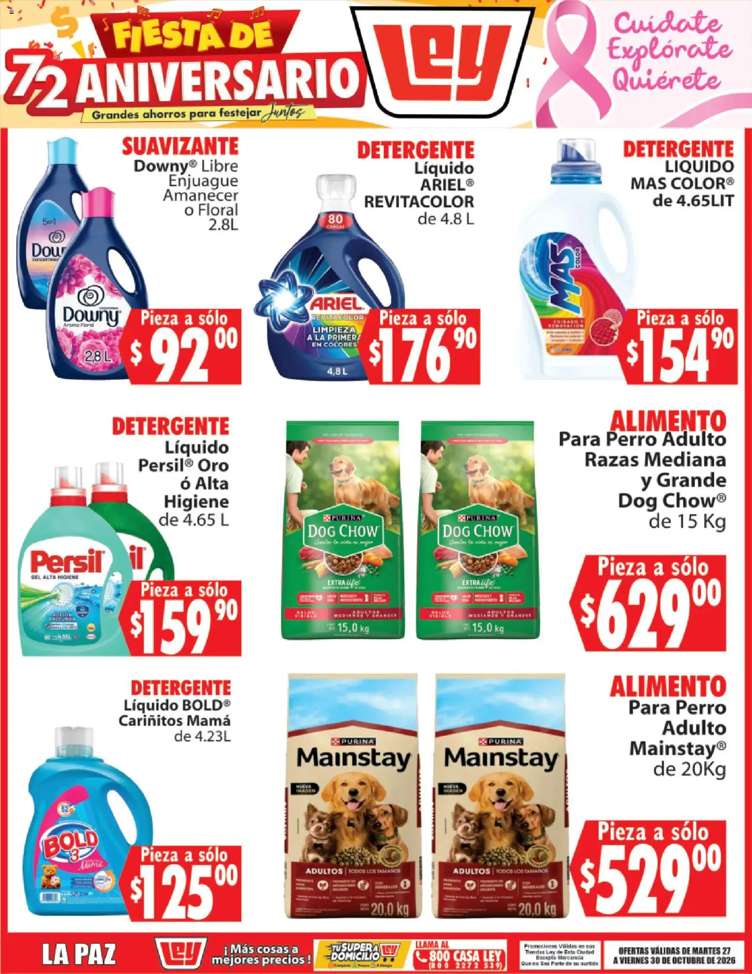 Nuevas ofertas de Casa Ley válidas en toda la República Mexicana desde el 27/10/2026. ¡Encuentra las mejores ofertas en Casa Ley folleto Autoservicio La Paz! | Página: 4