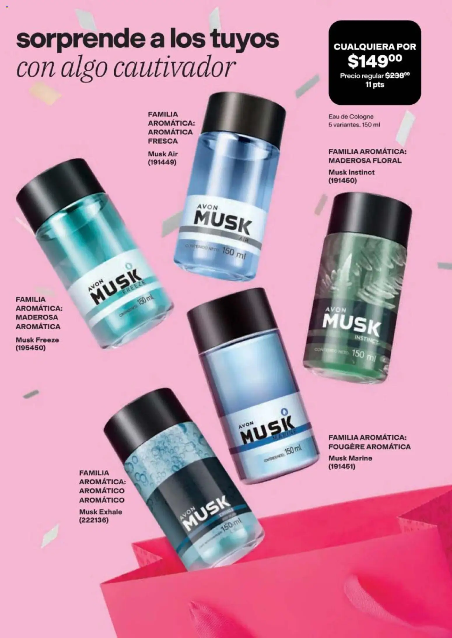 Nuevas ofertas de AVON válidas en toda la República Mexicana desde el 06/11/2026. ¡Encuentra las mejores ofertas en AVON campaña 17 2026! | Página: 47