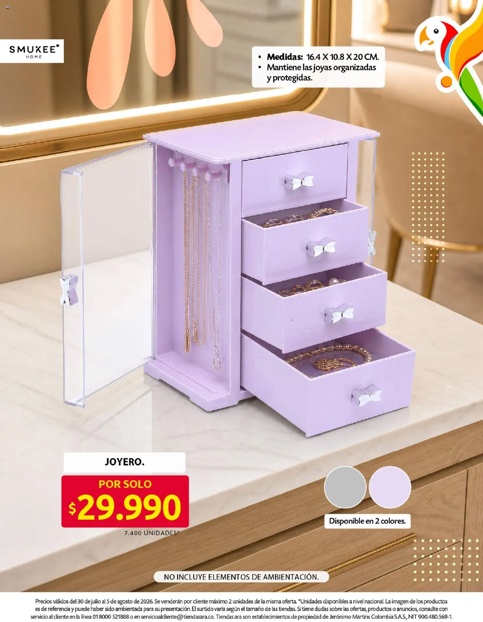Ara revista - valida desde el 30/07/2026 | Página: 11 | Productos: Sobre