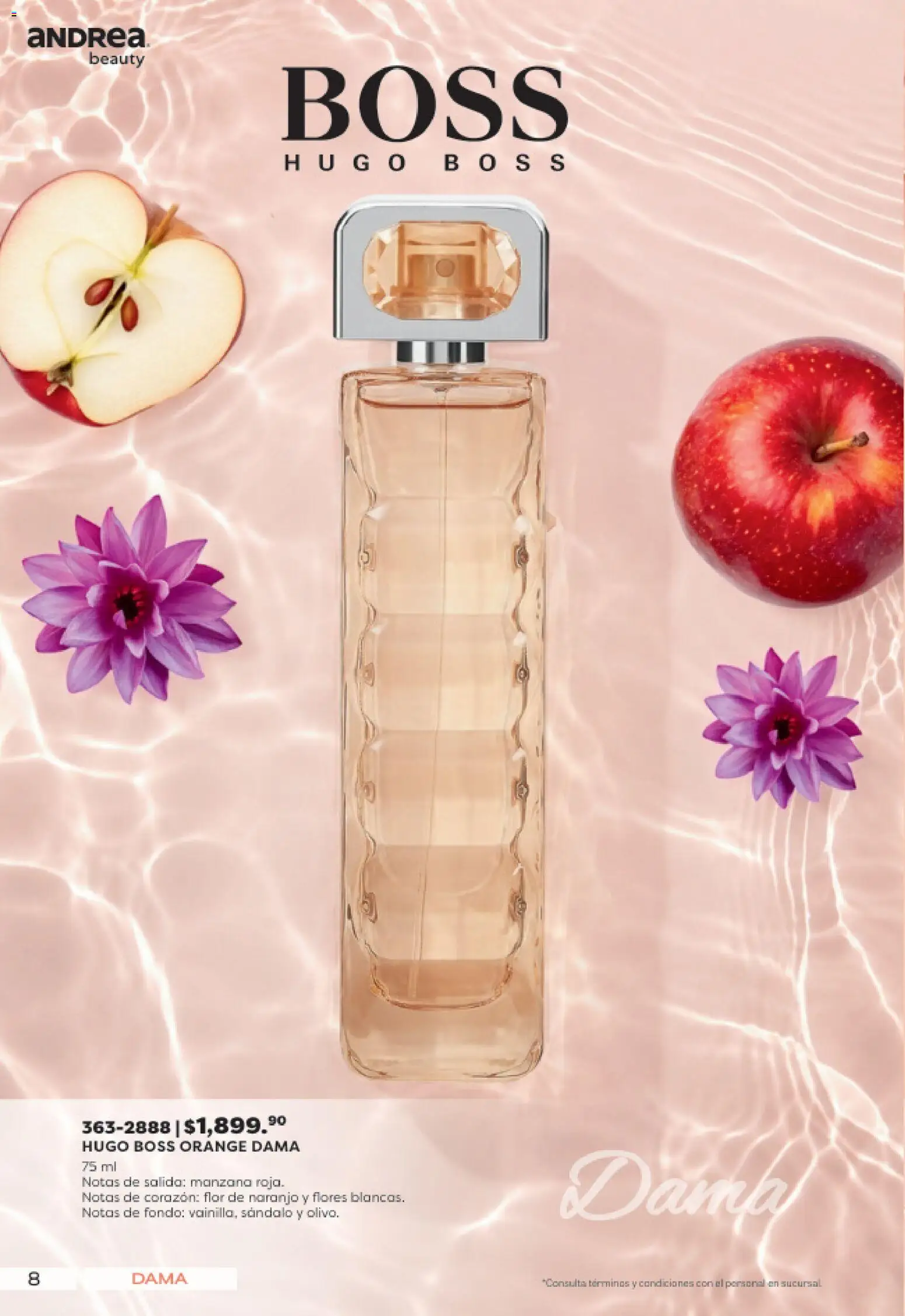 Nuevas ofertas de Andrea válidas en toda la República Mexicana desde el 19/07/2026. ¡Encuentra las mejores ofertas en Andrea catálogo Lo mejor en fragancias! | Página: 8 | Productos: Manzana
