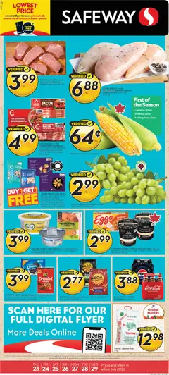 Preview of Safeway weekly flyer / circulaire from shop Safeway valid from Jul 23, 2026