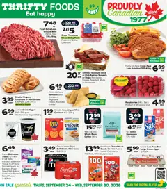 Preview of Thrifty Foods weekly flyer / circulaire from shop Thrifty Foods valid from Sep 24, 2026
