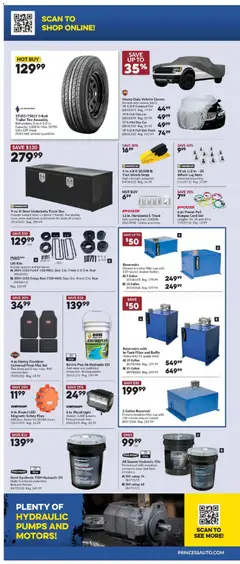 Preview of Princess Auto flyer - 2 Week Sale! from shop Princess Auto valid from Jul 7, 2026 | Page: 6 | Products: Cap, PC, Box, Oil