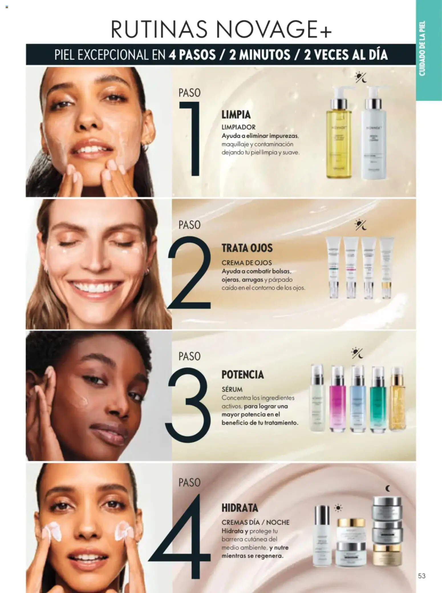 Nuevas ofertas de Oriflame válidas en toda la República Mexicana desde el 11/07/2026. ¡Encuentra las mejores ofertas en Oriflame campaña 10 2026! | Página: 53 | Productos: Serum, Crema, Contorno, Maquillaje