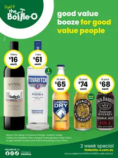 Preview of The Bottle-O catalogue QUEENSTOWN - valid from 20/07/2026