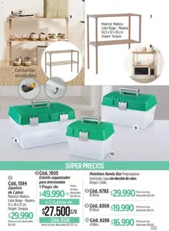 Vista previa Amodil - Campaña 11 válido desde el 01.07.2026 | Página: 143 | Productos: Organizador, Zapatero, Estante, Microondas