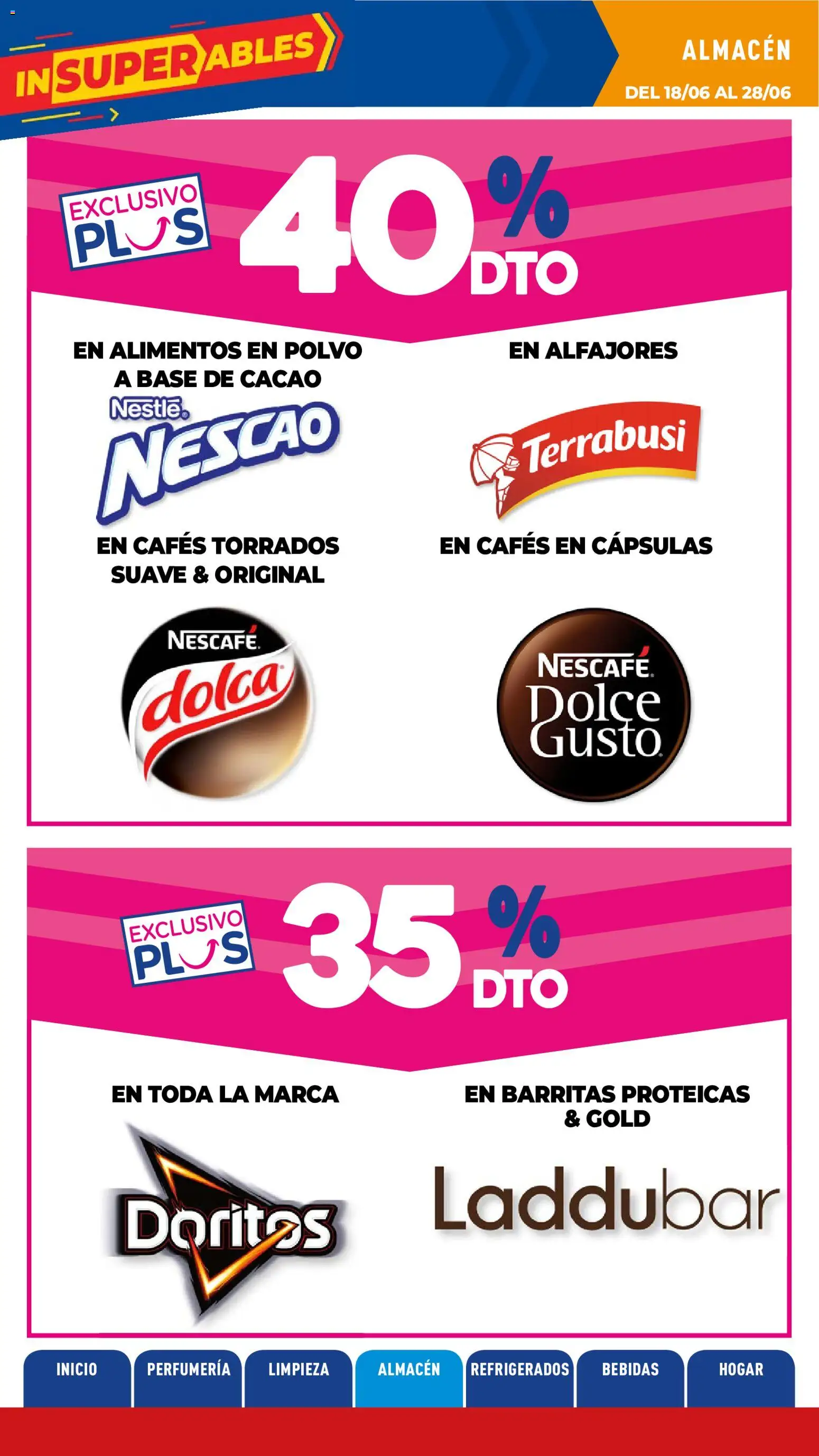 La Anonima catálogo │ válido desde el 18.06.2026 | Página: 12 | Productos: Polvo, Cacao