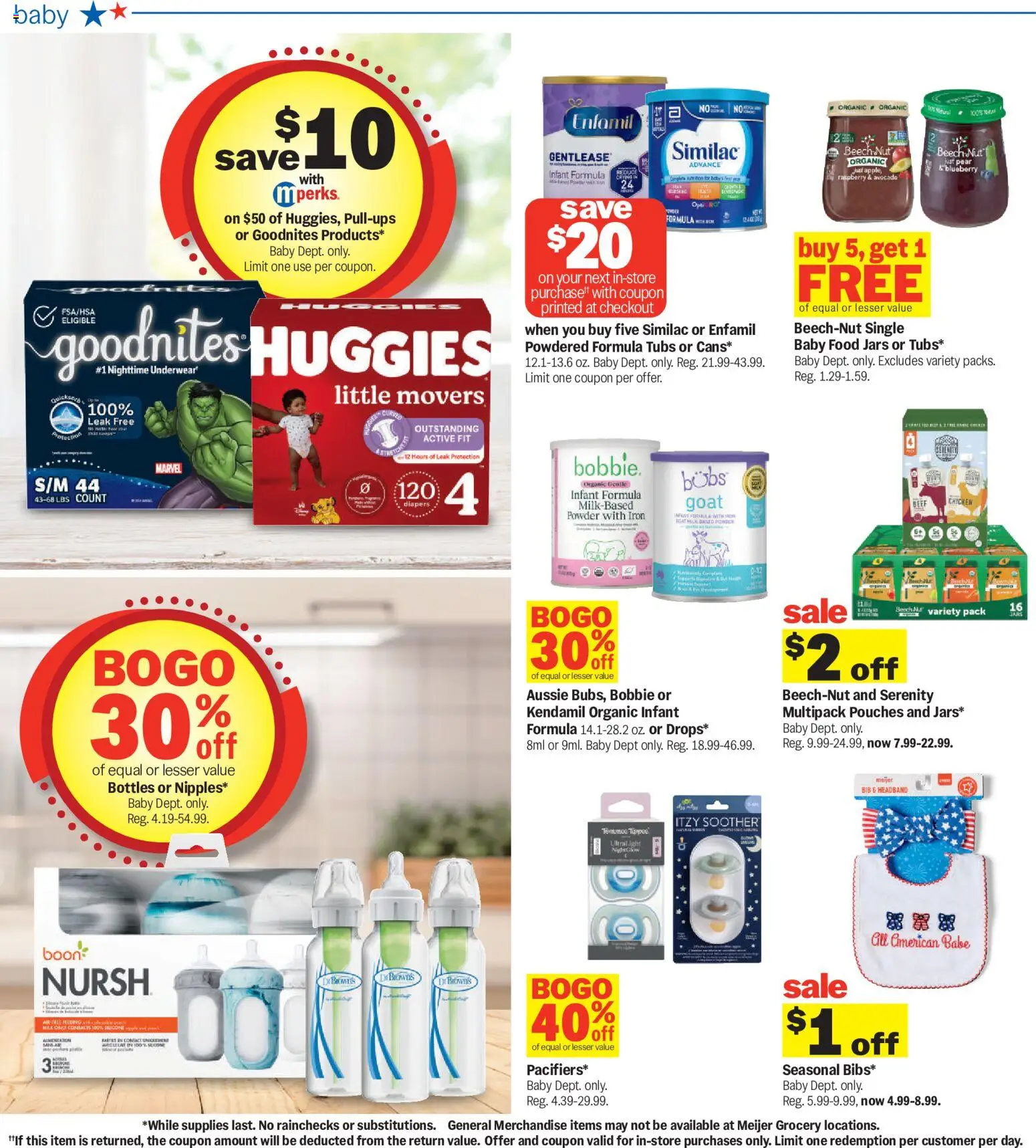 Meijer Weekly Ad - valid from 27.05.2026 | Page: 31 | Products: Powder, Avocado, Baby food, Iron