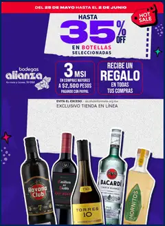 Vista previa de Bodegas Alianza Hot Sale, nuevo folleto de la tienda, válido en México a partir del 25.05.2026