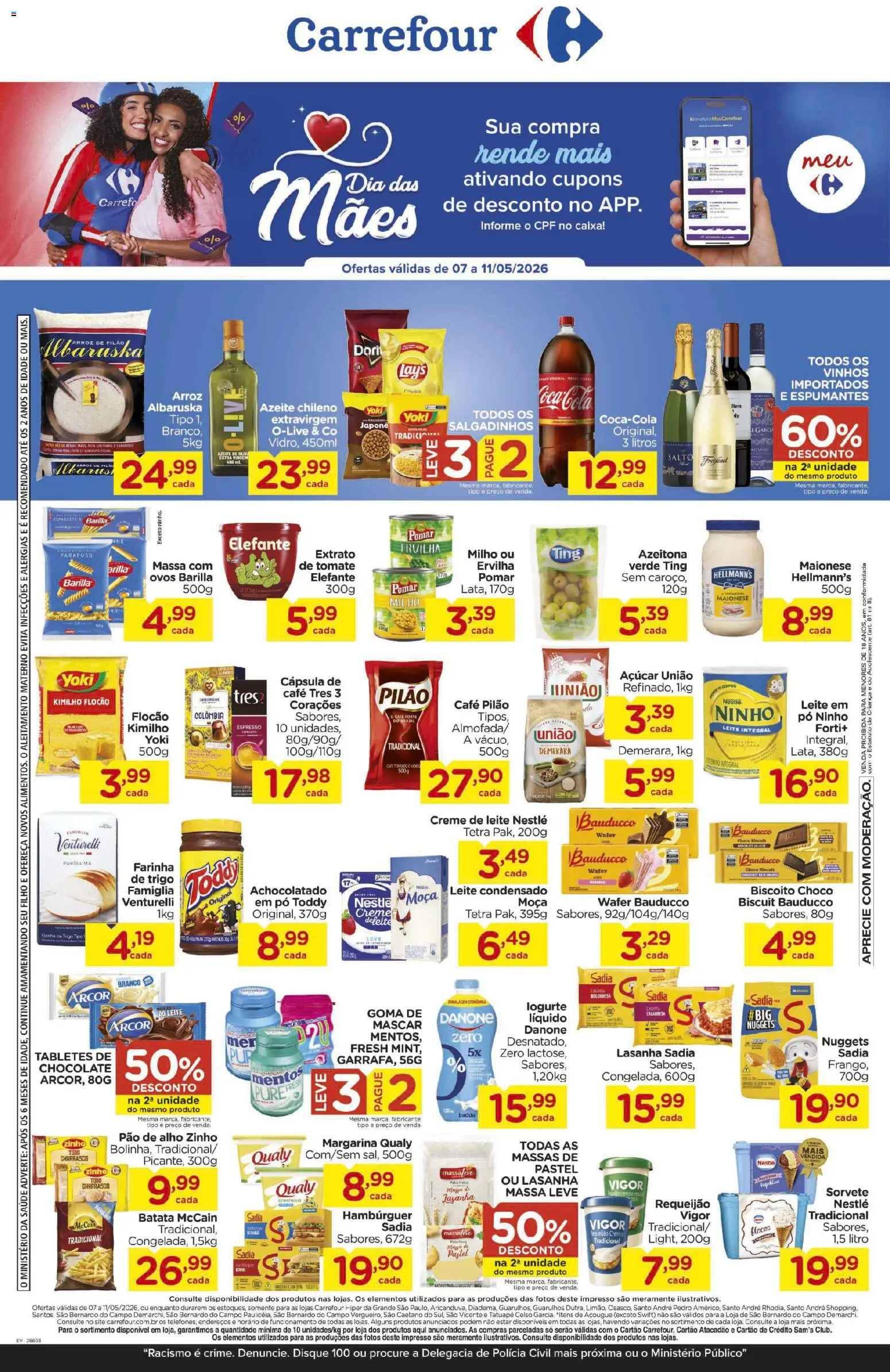 Carrefour ofertas FDS de 07/05/2026 ? Não perca as melhores promoções! | Brasil
