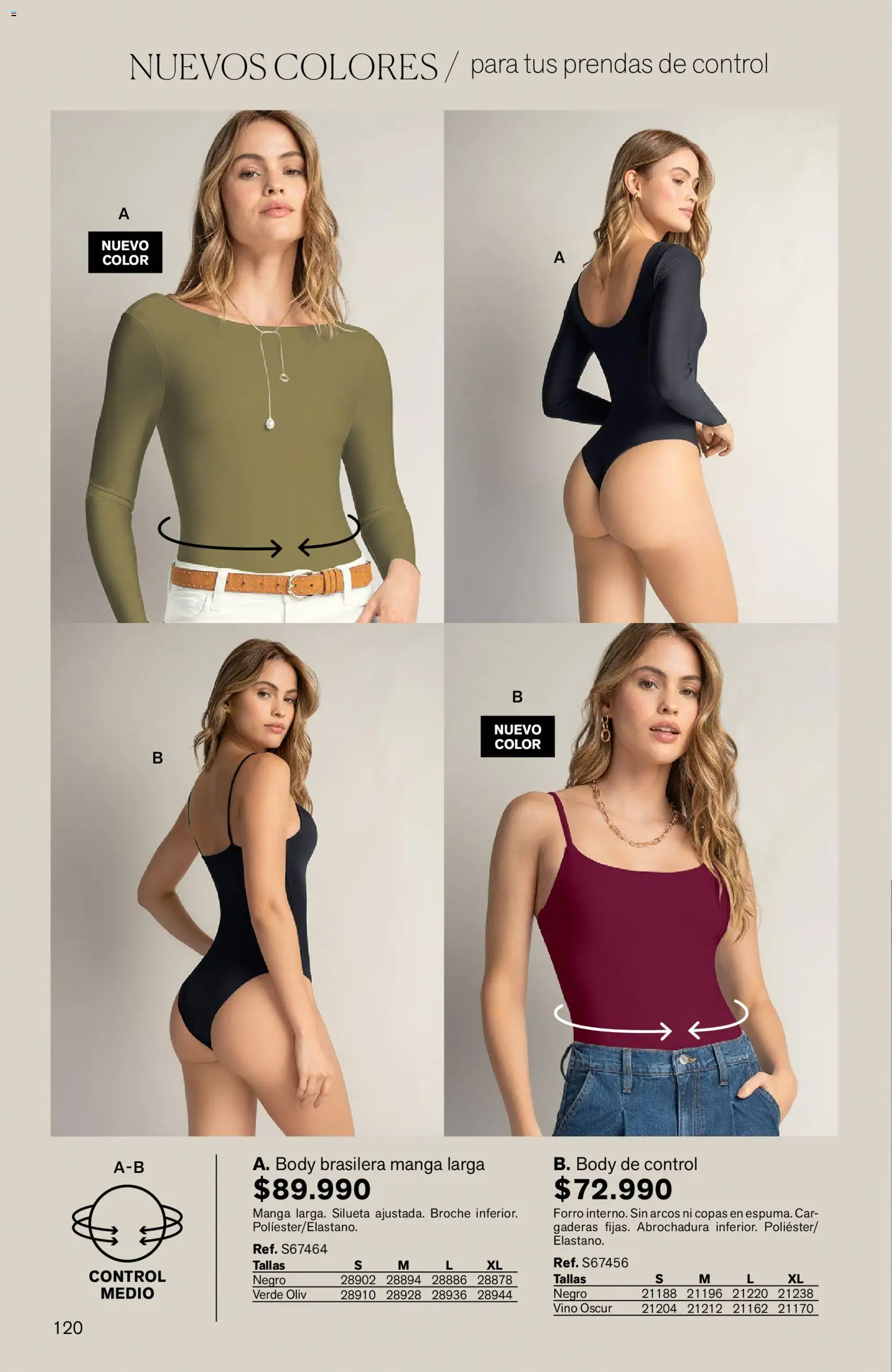 Leonisa revista - valida desde el 24/08/2026 | Página: 120 | Productos: Body, Vino