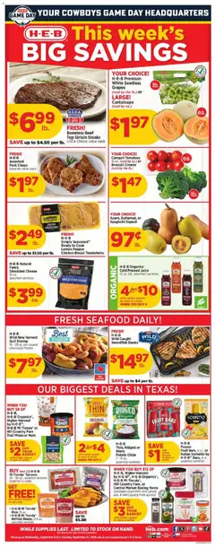 Preview of H-E-B weekly ads valid from 09/09/2026