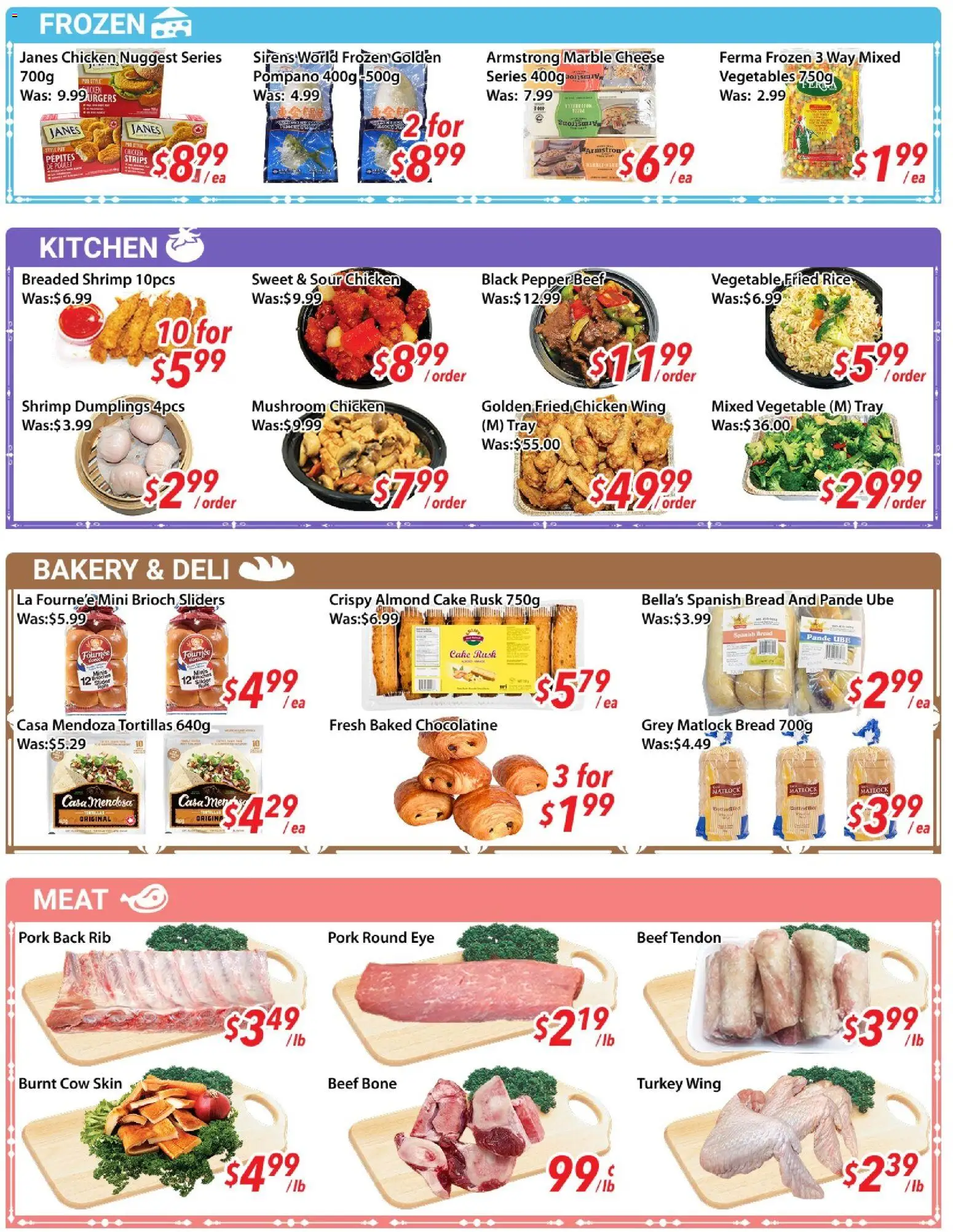 Ample Food Market flyer valid from 29.05.2026 | Page: 4 | Products: Rice, Turkey, Bread, Pork