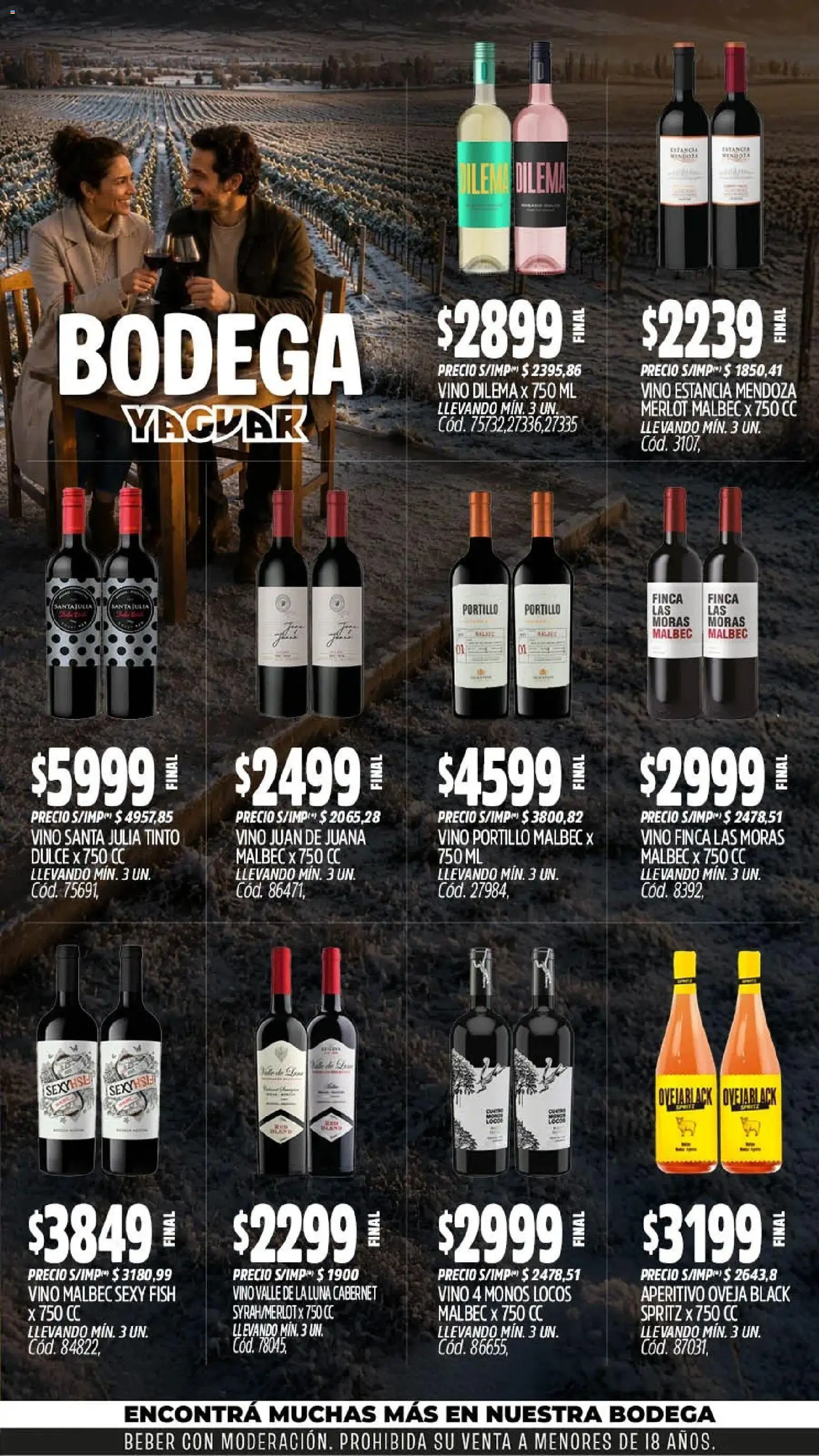 Yaguar - Oferta Semanal Mendoza │ válido desde el 20/07/2026 | Página: 4 | Productos: Vino