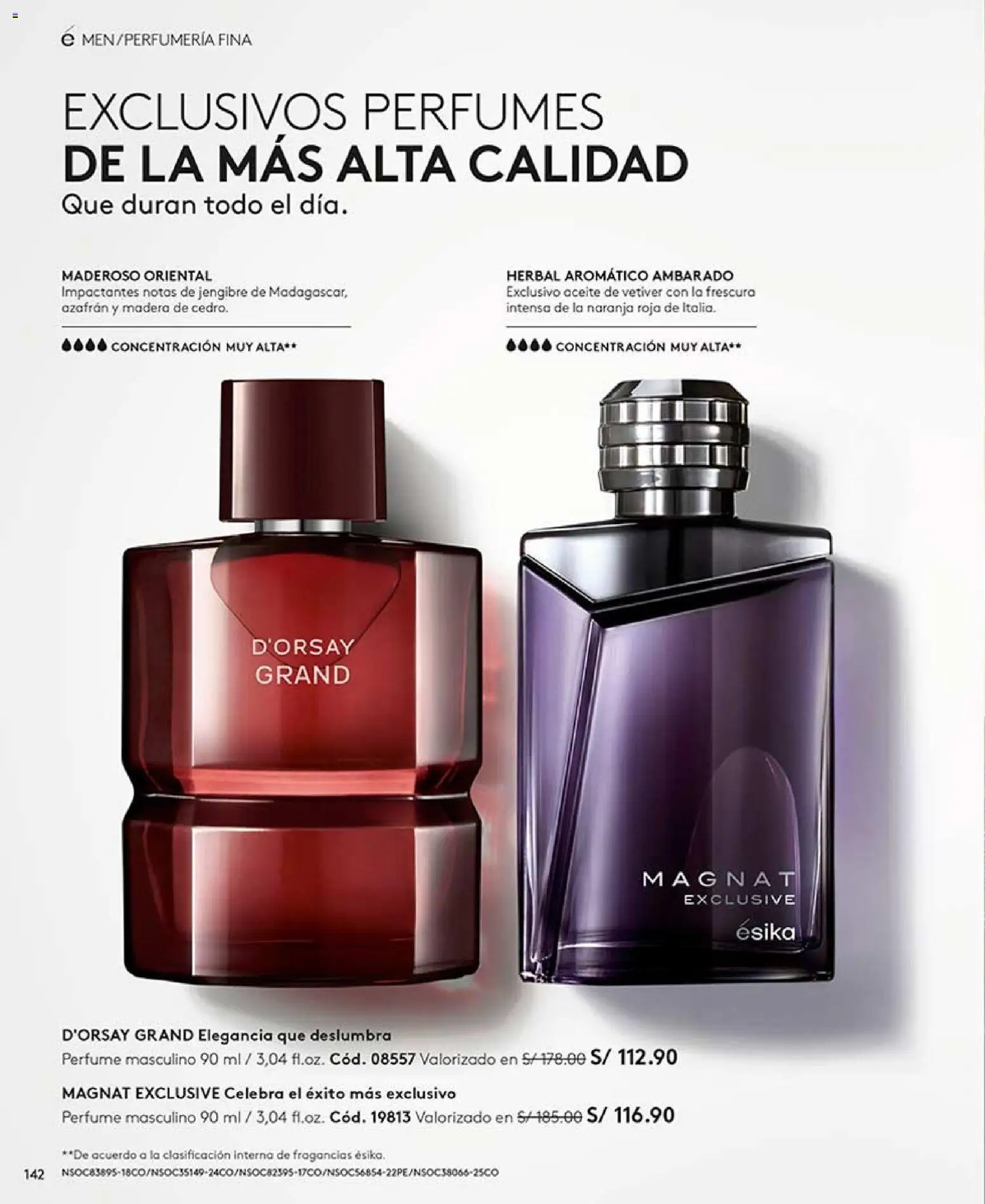 Catálogo Ésika válido desde 02/08/2026 | Página: 154 | Productos: Aceite, Perfume