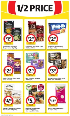 Preview of Coles catalogue - valid from 08/07/2026 | Page: 4 | Products: Cups, Coffee, Granola, Chicken