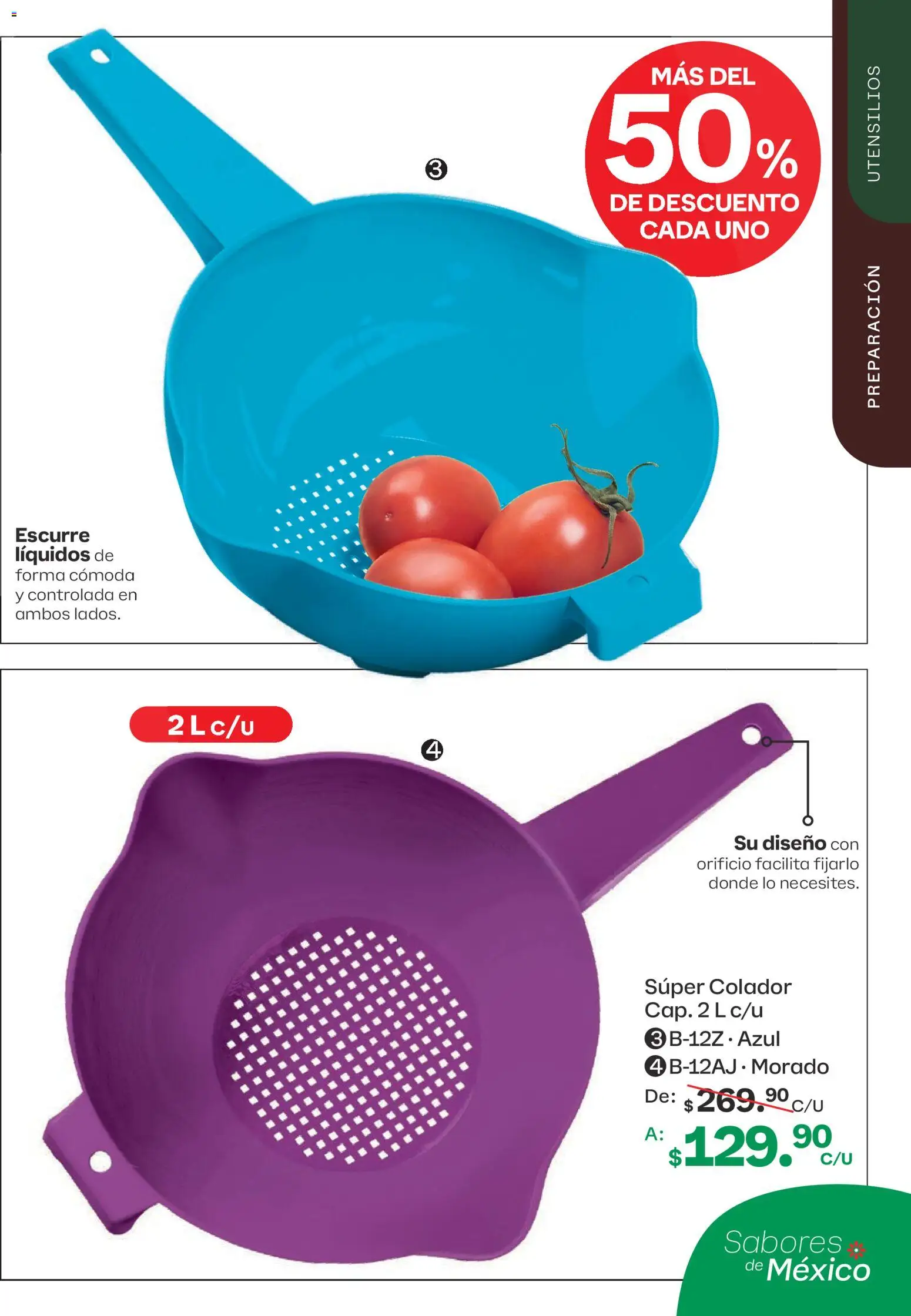 Nuevas ofertas de Tupperware válidas en toda la República Mexicana desde el 10/08/2026. ¡Encuentra las mejores ofertas en Tupperware catálogo! | Página: 29 | Productos: Cómoda, Colador