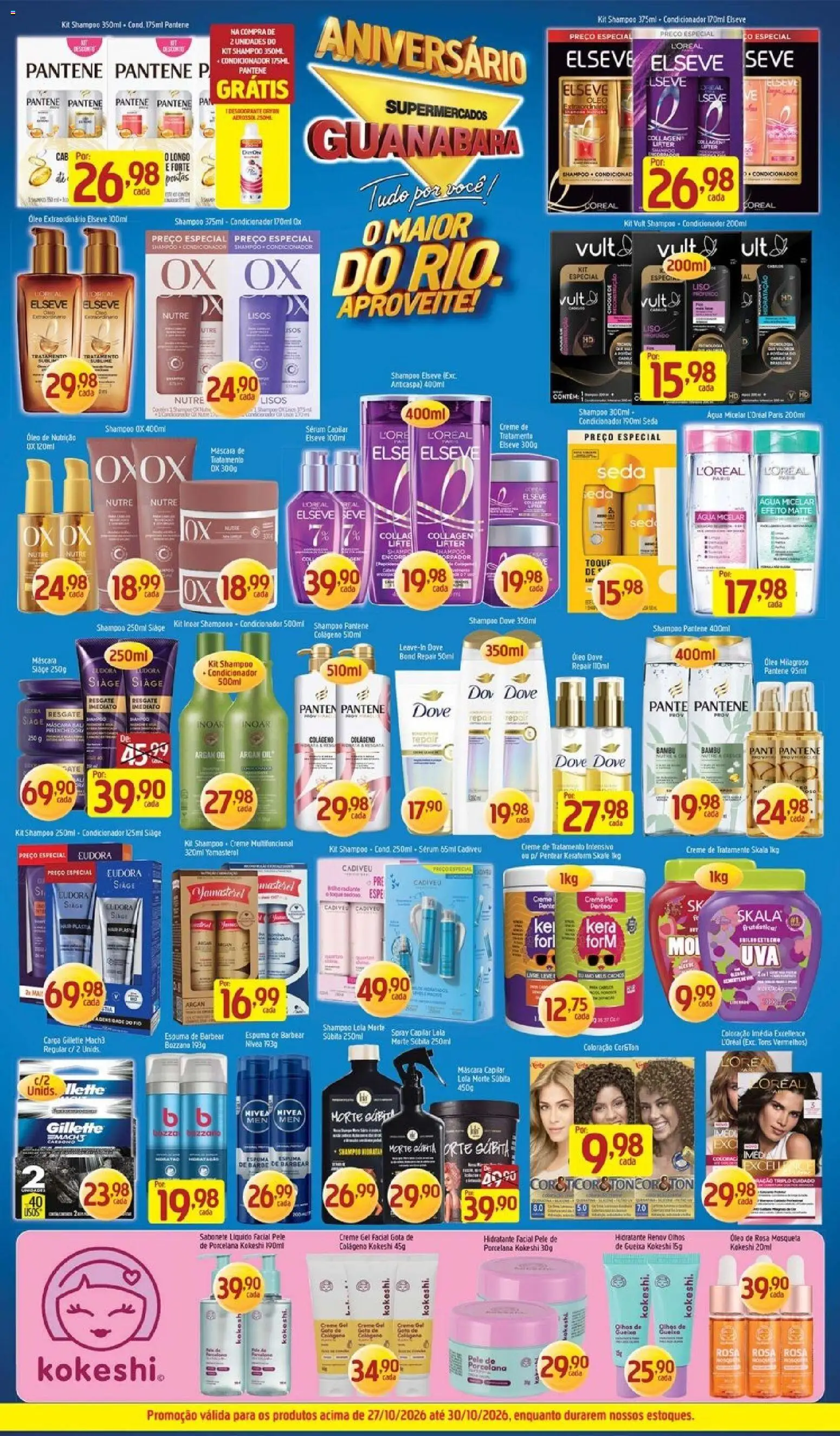 Supermercados Guanabara Folheto - válido de 27/10/2026 | Página: 9