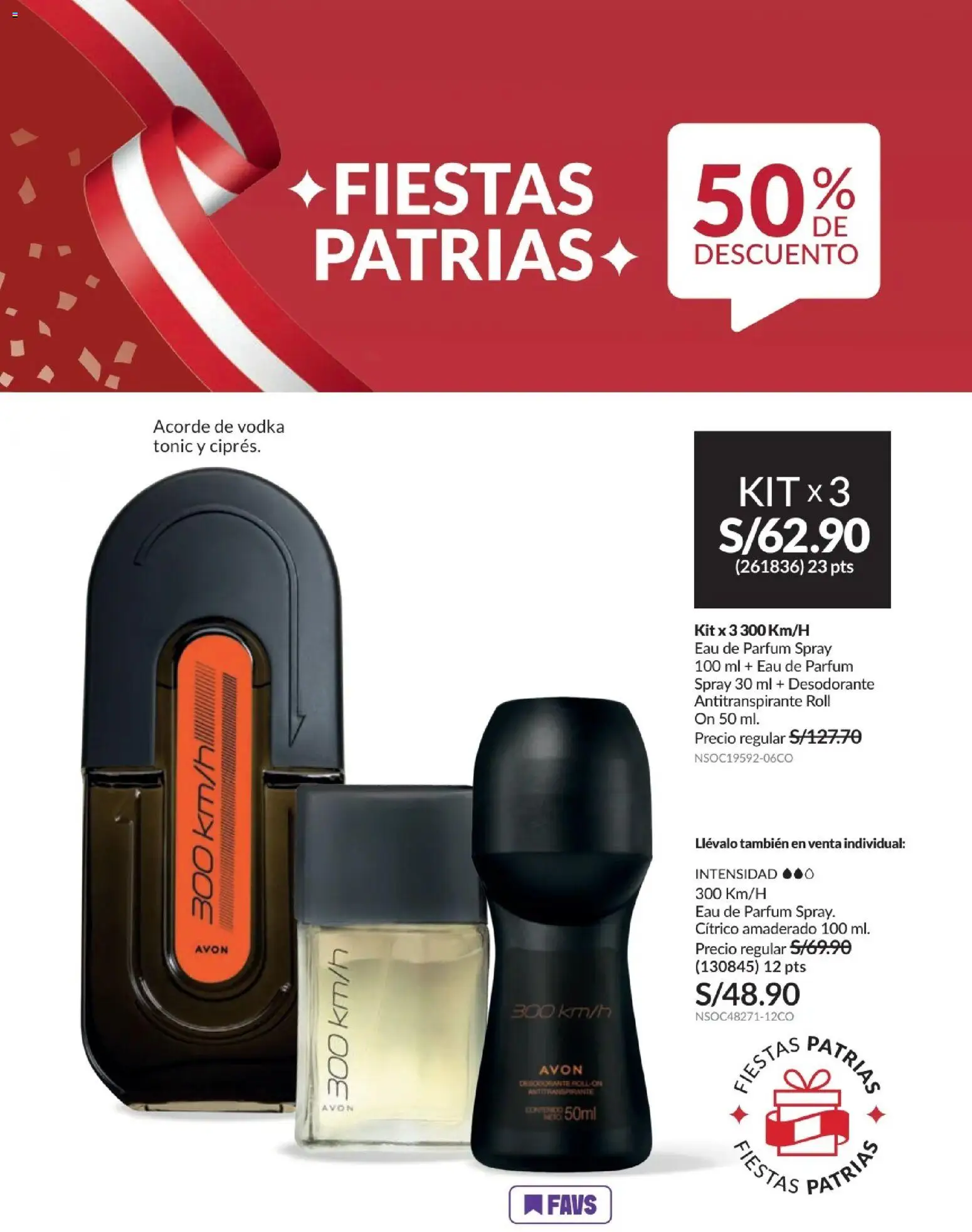 Catálogo Avon válido desde 01/07/2026 | Página: 79 | Productos: Desodorante, Antitranspirante, Vodka