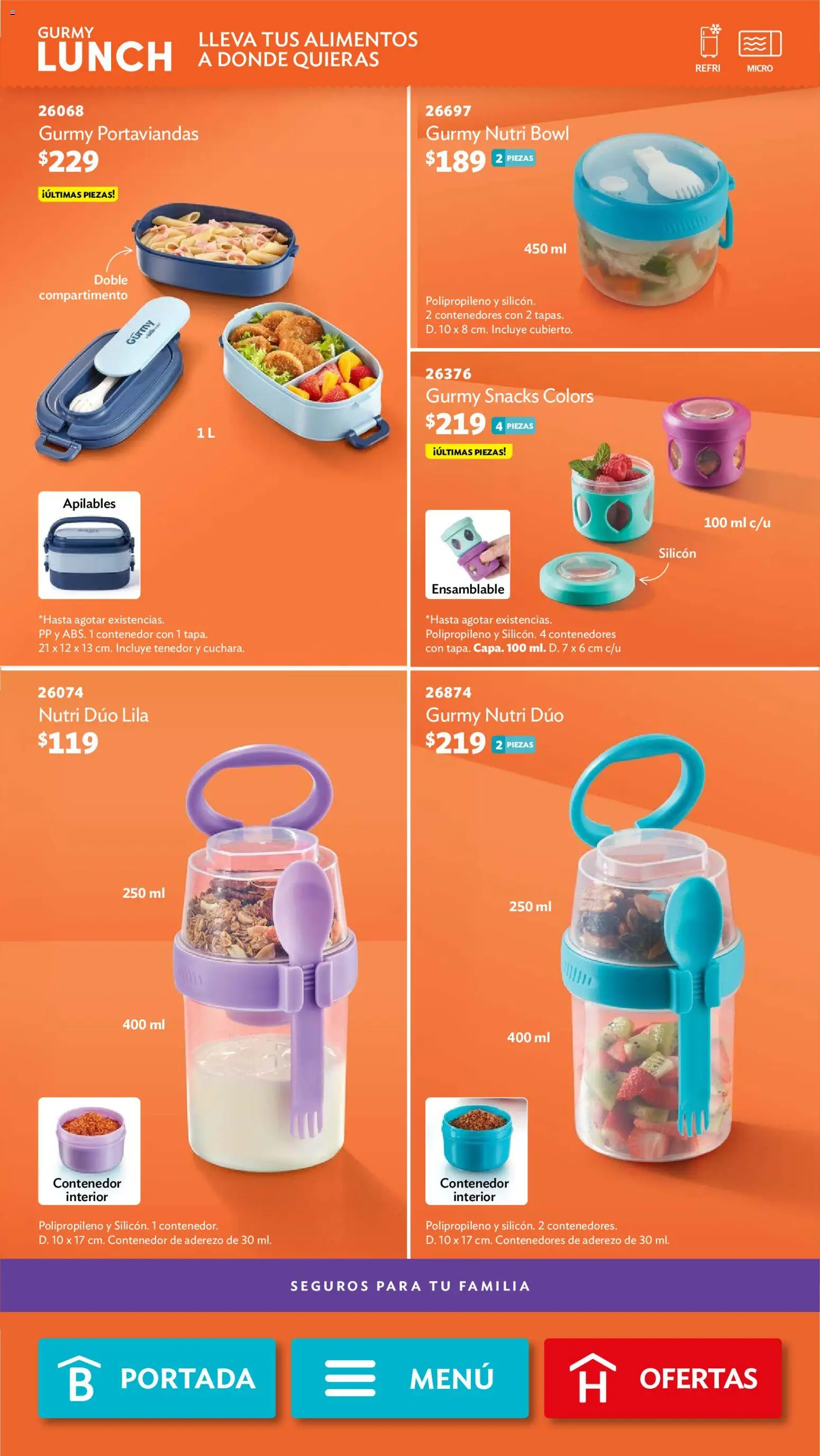 Nuevas ofertas de Betterware válidas en toda la República Mexicana desde el 28/09/2026. ¡Encuentra las mejores ofertas en Betterware campaña 10 2026! | Página: 46