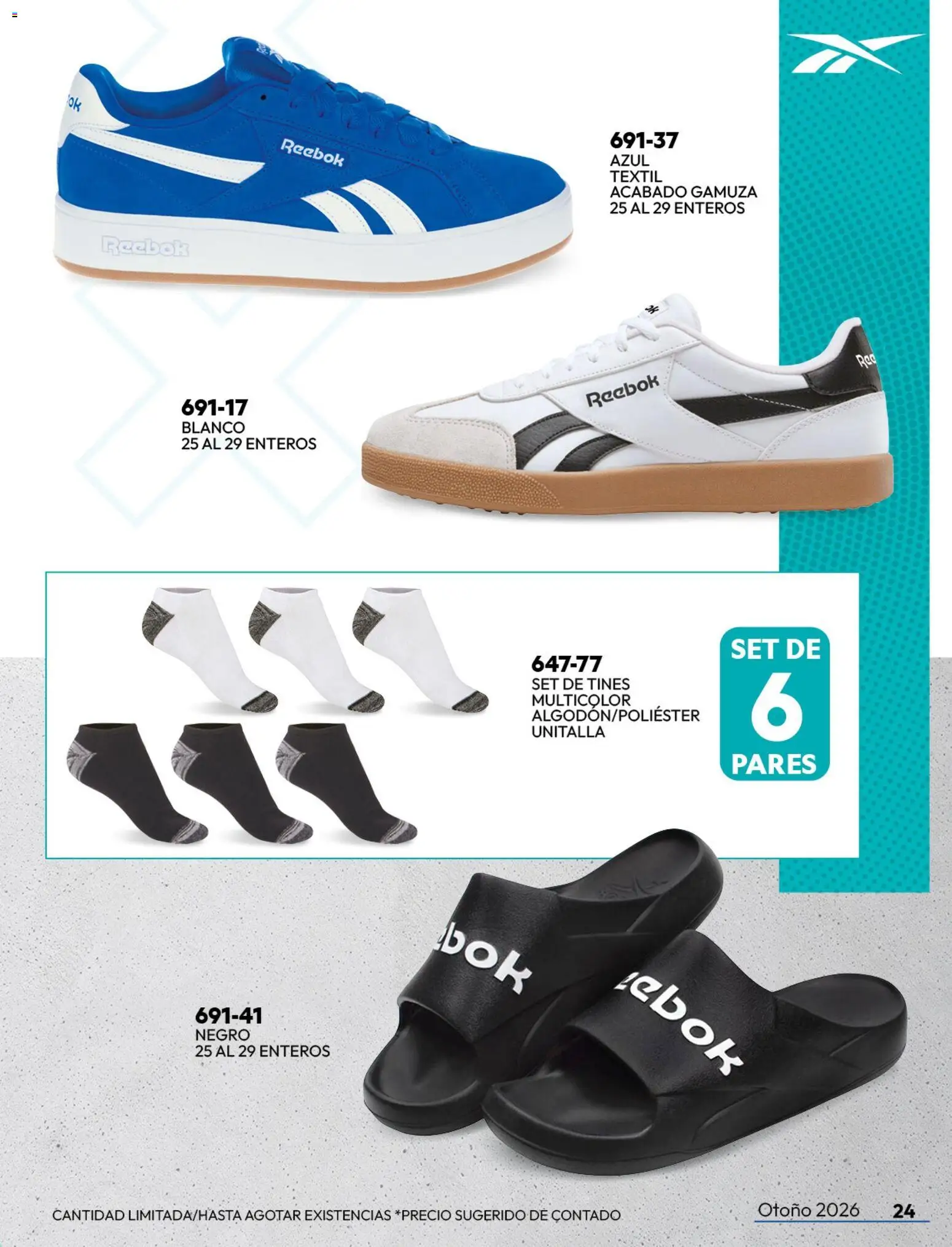 Nuevas ofertas de Cklass válidas en toda la República Mexicana desde el 08/07/2026. ¡Encuentra las mejores ofertas en Cklass catálogo Sportbrands dama! | Página: 168 | Productos: Gamuza
