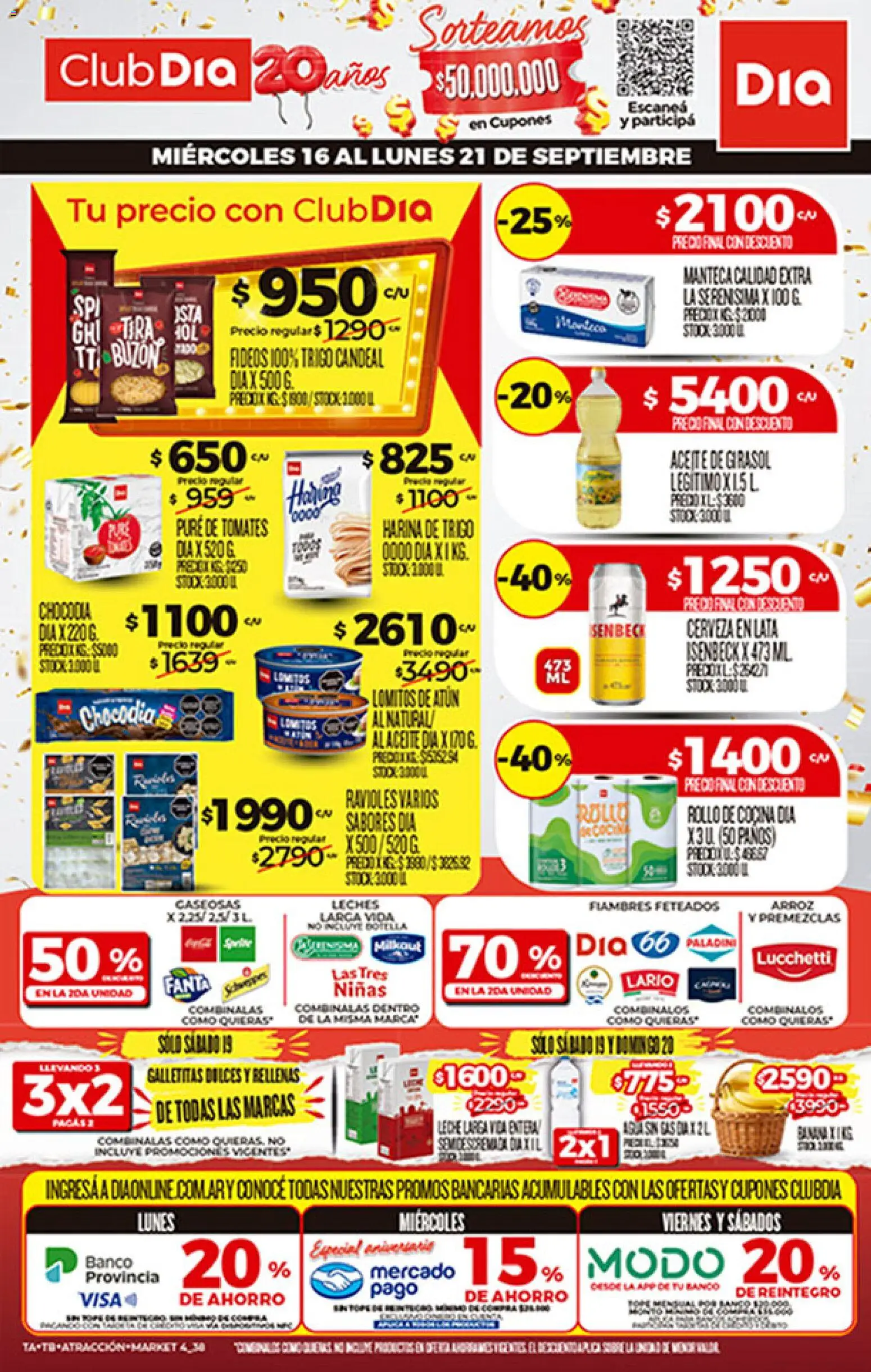Supermercado DIA Ofertas │ válido desde el 16/09/2026 | Página: 1
