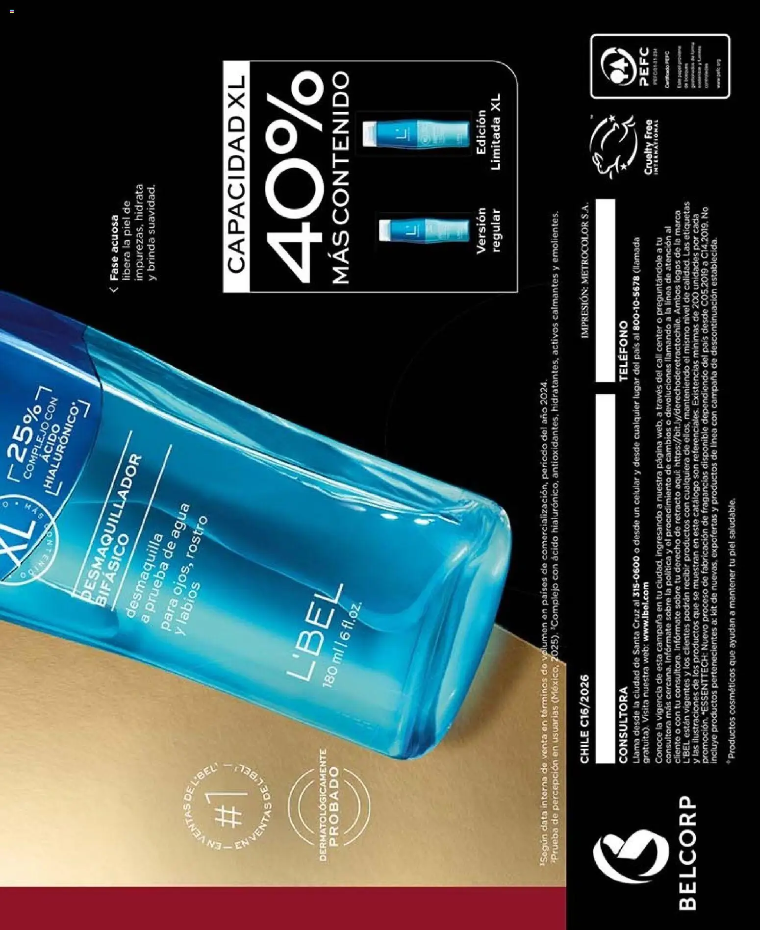 Catálogo L'Bel Campaña 16 │ válido desde el 28.09.2026 | Página: 93 | Productos: Agua, Sobre, Campana, Teléfono