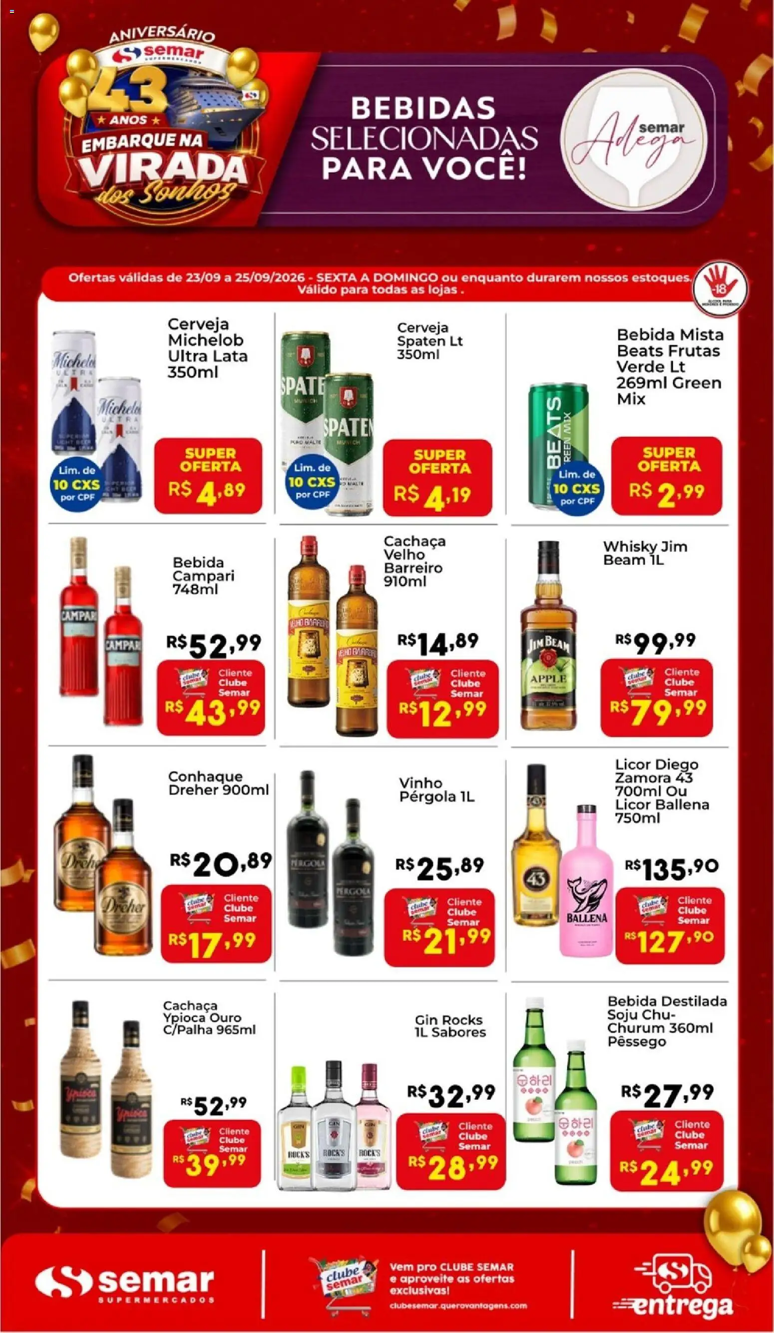 Semar Supermercado Folheto - válido de 23/10/2026 | Página: 2