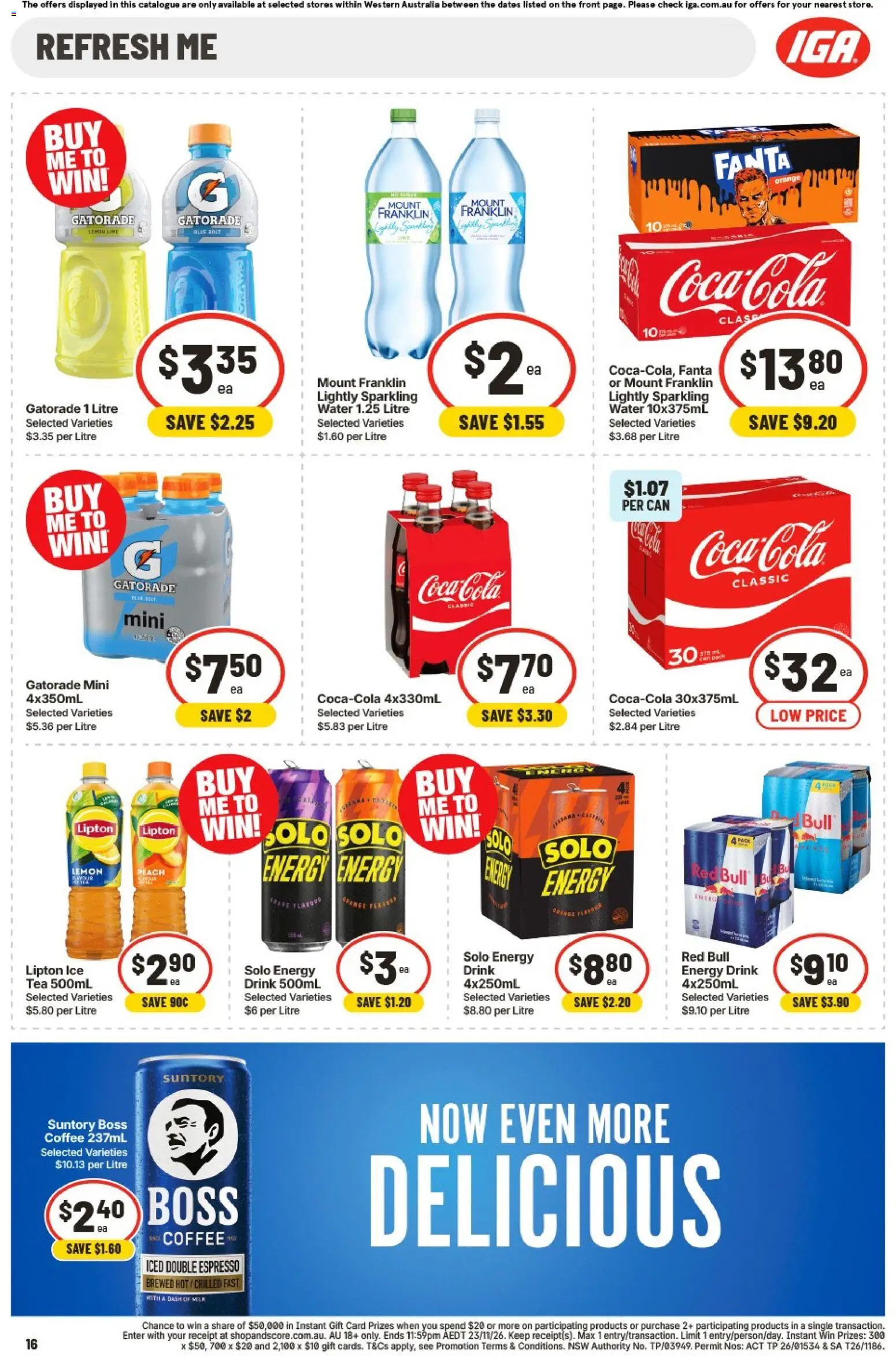 IGA catalogue - valid from 21/10/2026 | Page: 16
