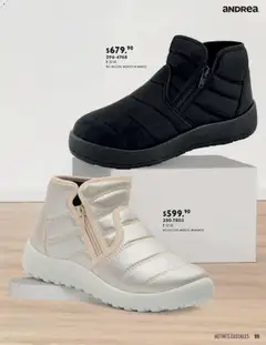 Vista previa de Andrea catálogo Otoño Invierno, nuevo folleto de la tienda, válido en México a partir del 23/08/2026 | Página: 99 | Productos: Botines