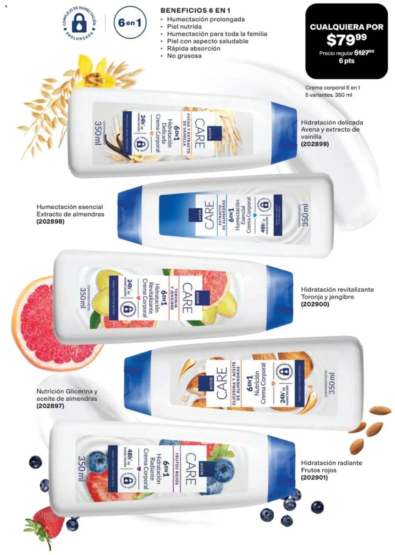 Nuevas ofertas de AVON válidas en toda la República Mexicana desde el 24.04.2026. ¡Encuentra las mejores ofertas en AVON campaña 7 2026! | Página: 151 | Productos: Crema, Toronja, Radiante, Body