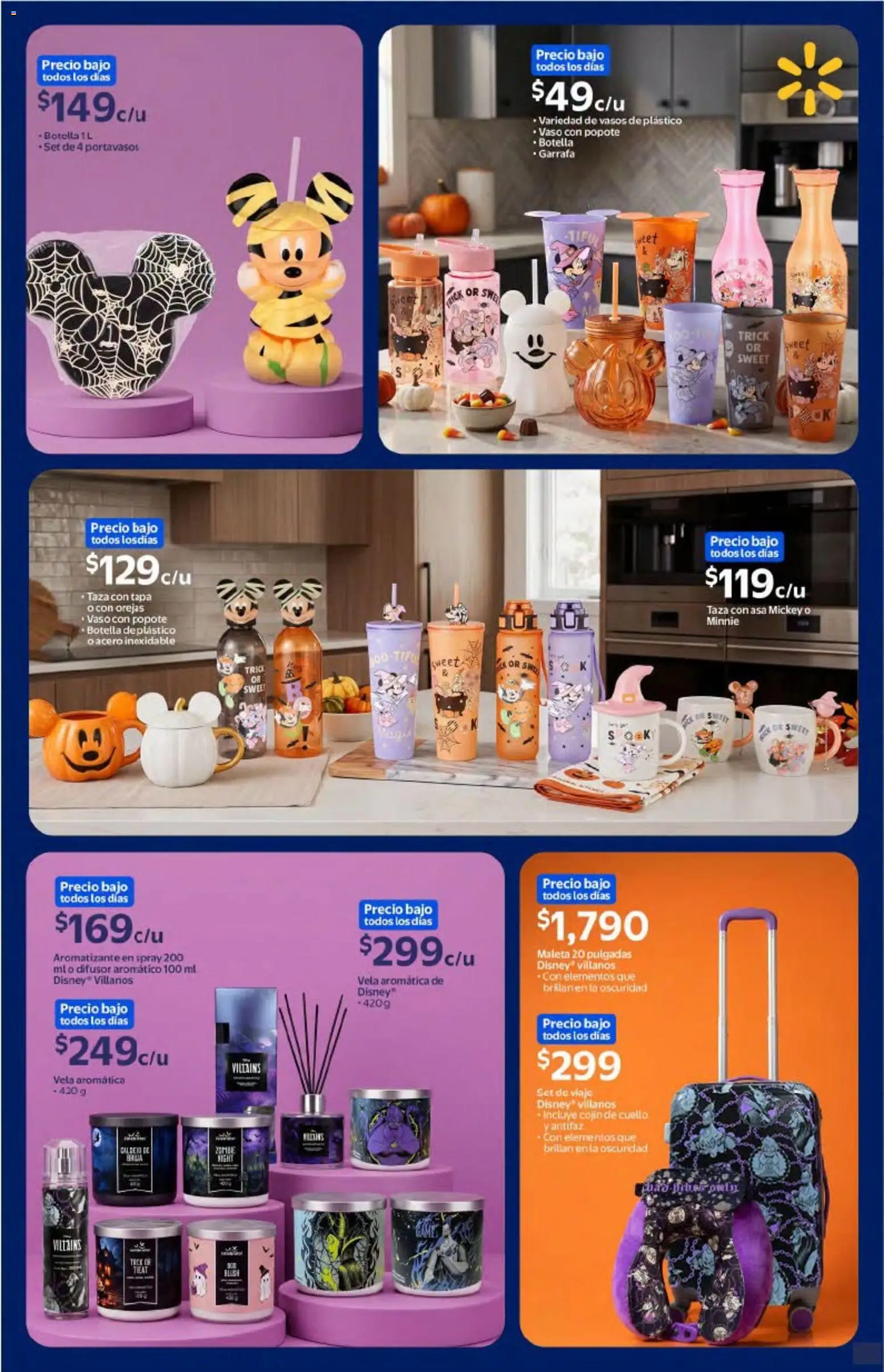 Nuevas ofertas de Walmart válidas en toda la República Mexicana desde el 01/10/2026. ¡Encuentra las mejores ofertas en Walmart folleto Halloween! | Página: 18