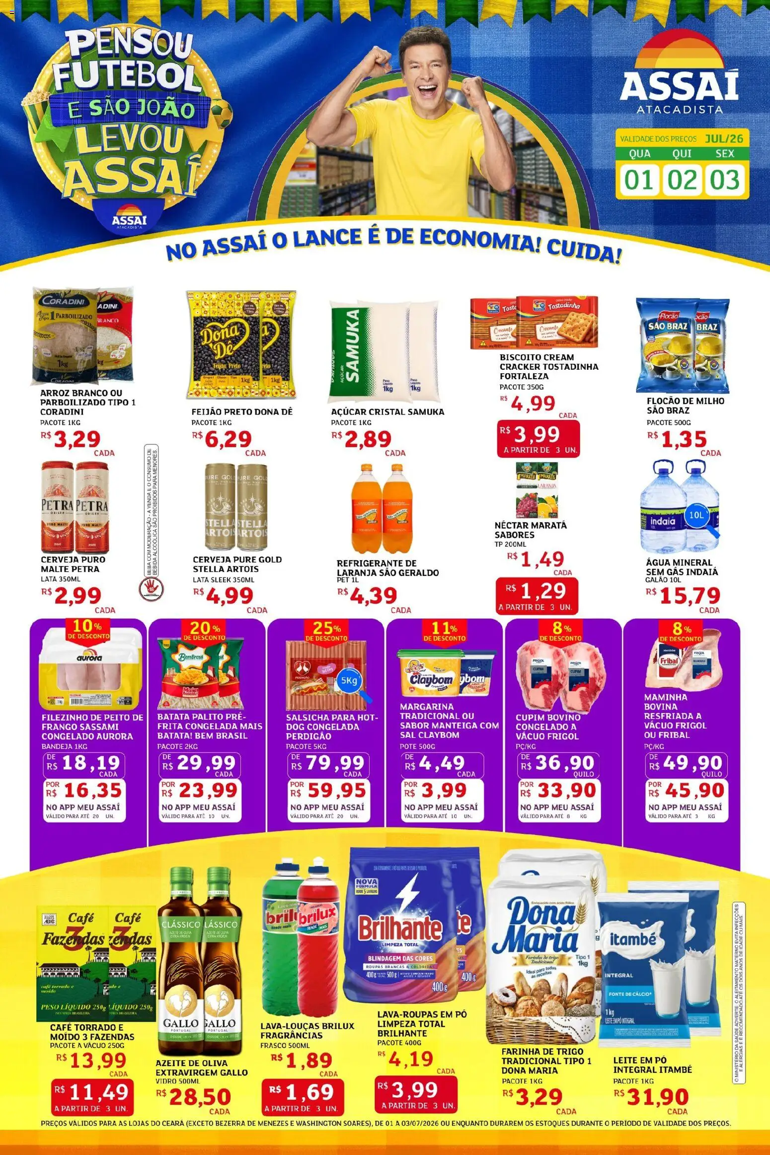 Assaí Atacadista Folheto - válido de 01/07/2026 | Página: 1