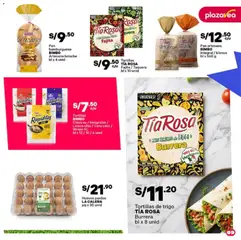 Vista previa de folleto Plaza Vea catálogo de la Plaza Vea válido desde 01.06.2026 | Página: 9 | Productos: Huevos, Pan