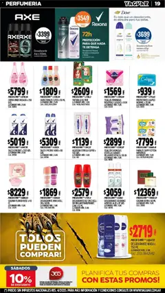 Vista previa Yaguar - Oferta Semanal Parque Chacabuco válido desde el 03/08/2026 | Página: 20 | Productos: Toallas, Tintura, Antitranspirante, Té