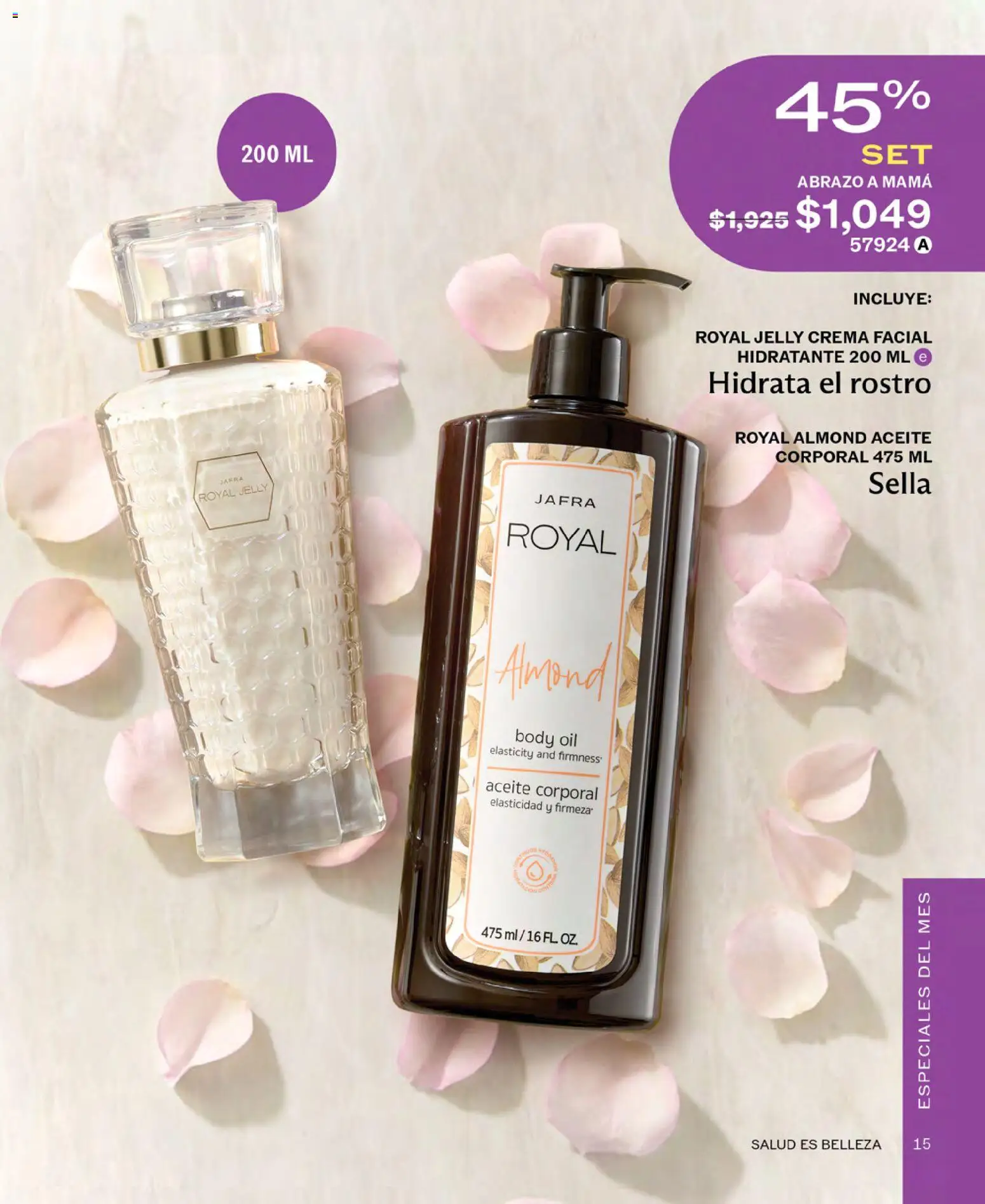 Nuevas ofertas de JAFRA válidas en toda la República Mexicana desde el 01.04.2026. ¡Encuentra las mejores ofertas en JAFRA catálogo! | Página: 15 | Productos: Crema, Aceite, Body, Jarra
