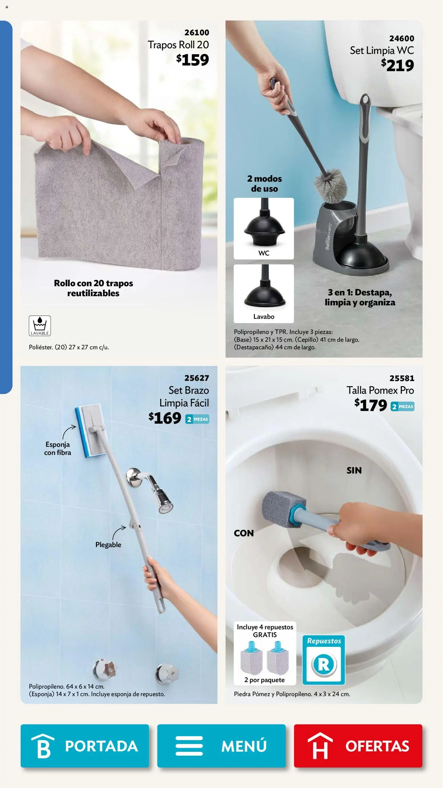 Nuevas ofertas de Betterware válidas en toda la República Mexicana desde el 02/11/2026. ¡Encuentra las mejores ofertas en Betterware campaña 11 2026! | Página: 98