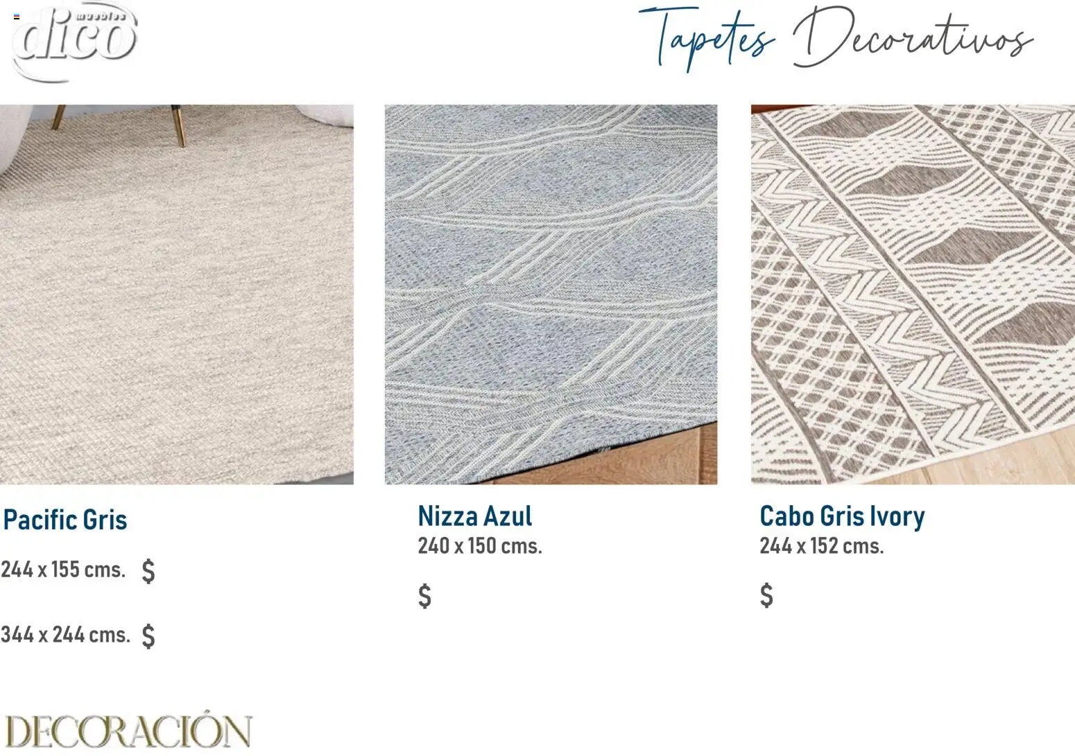 Nuevas ofertas de Muebles Dico válidas en toda la República Mexicana desde el 09/12/2025. ¡Encuentra las mejores ofertas en Muebles Dico catálogo Decoración! | Página: 58 | Productos: Decoración