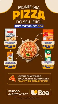 Boa Supermercados ofertas Pizza - Pré-Visualização do folheto da loja Boa Supermercados, válido de 02/07/2026 | Página: 2