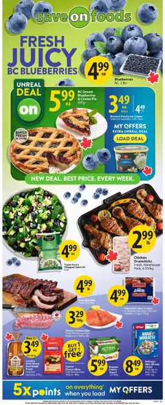 Preview of Save on foods weekly flyer / circulaire from shop Save on foods valid from Jul 23, 2026