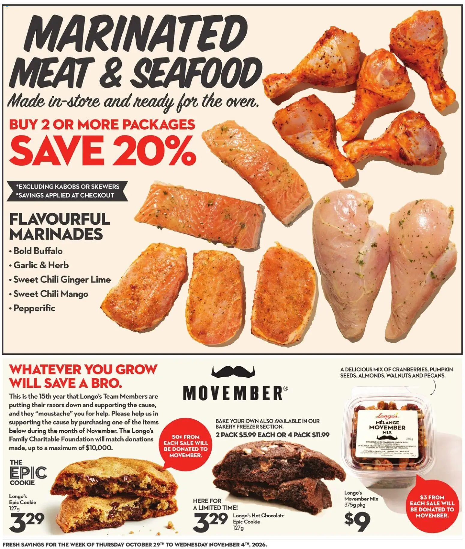 Longo's flyer valid from Oct 29, 2026 | Page: 9