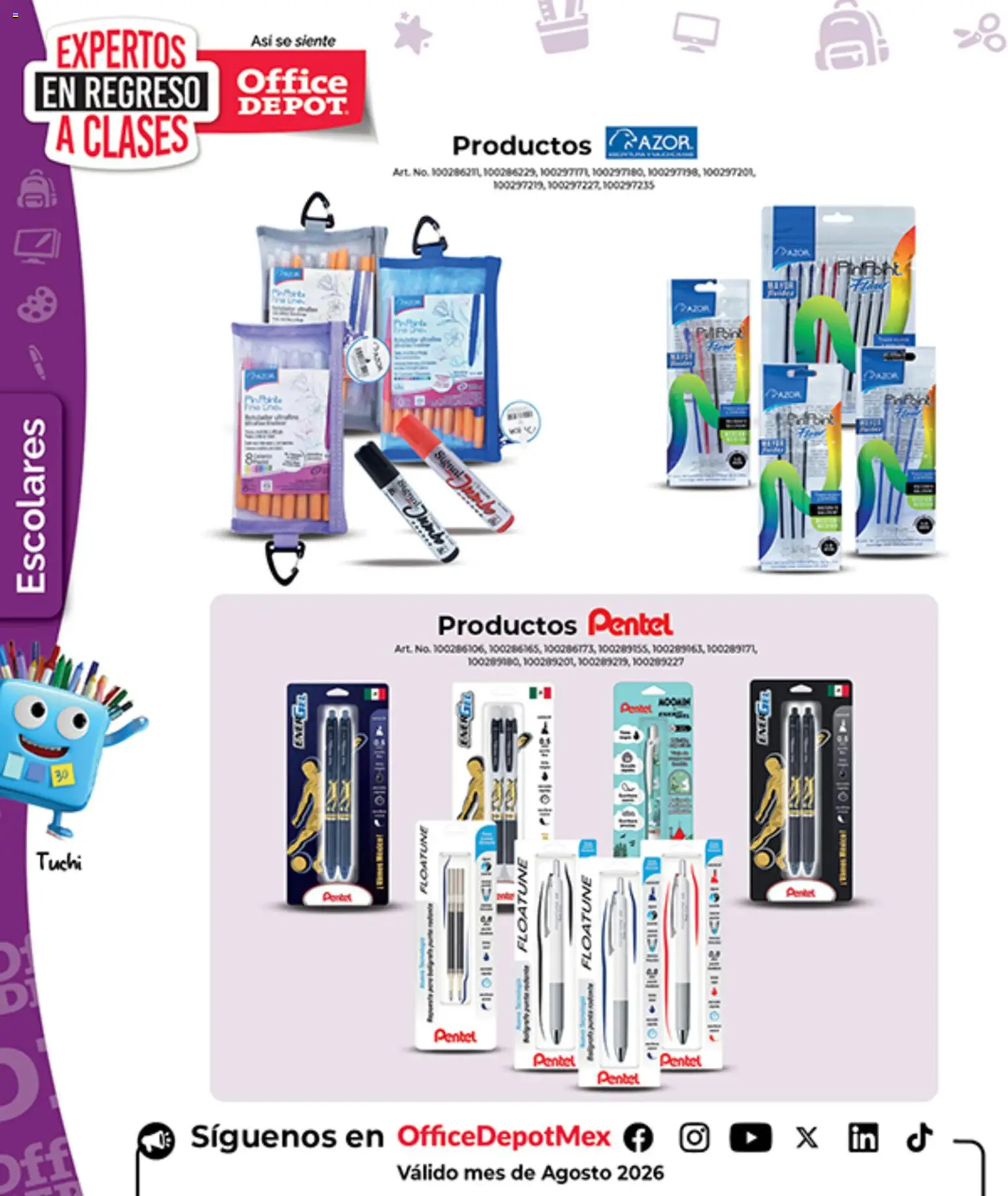Nuevas ofertas de Office Depot válidas en toda la República Mexicana desde el 01/08/2026. ¡Encuentra las mejores ofertas en Office Depot catálogo! | Página: 13