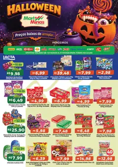 Mart Minas ofertas Halloween - Pré-Visualização do folheto da loja Mart Minas, válido de 15/10/2026