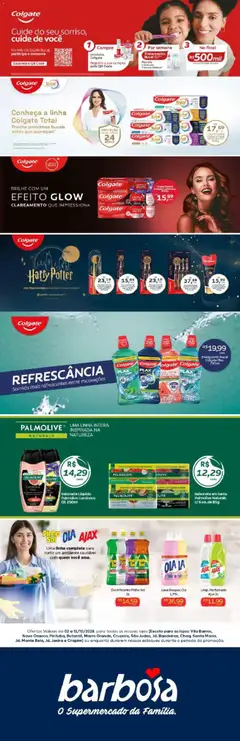 Barbosa Supermercados ofertas Colgate - Pré-Visualização do folheto da loja Barbosa Supermercados, válido de 02/10/2026